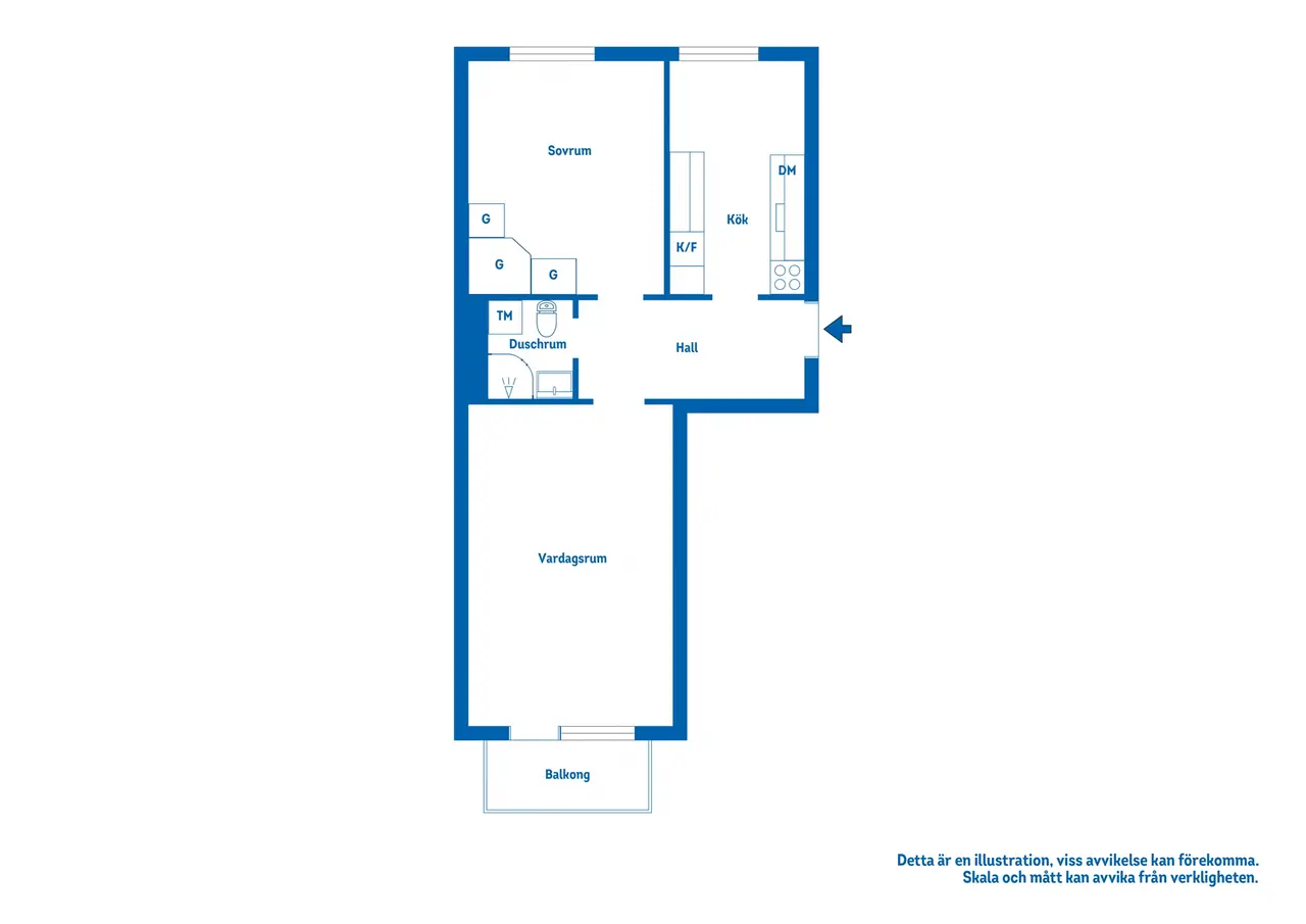 Fredsgatan 39AB · 2 rum · 55 kvm – bild 16