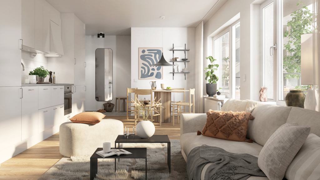 Lägenhet, 2 rooms, 51 sqm, Kållered