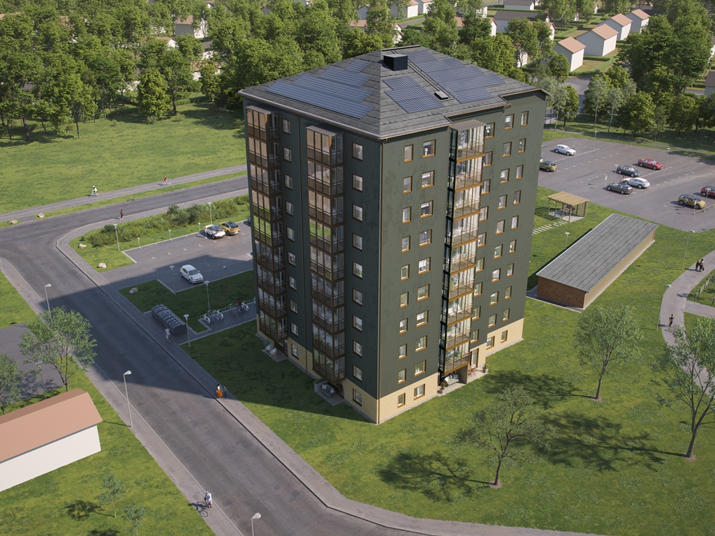 Lägenhet, 3 rooms, 75 sqm, Vetlanda