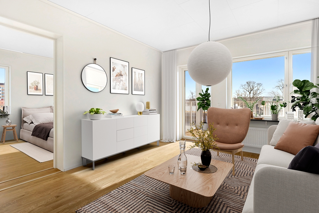 Lägenhet, 4 rooms, 88 sqm, Motala