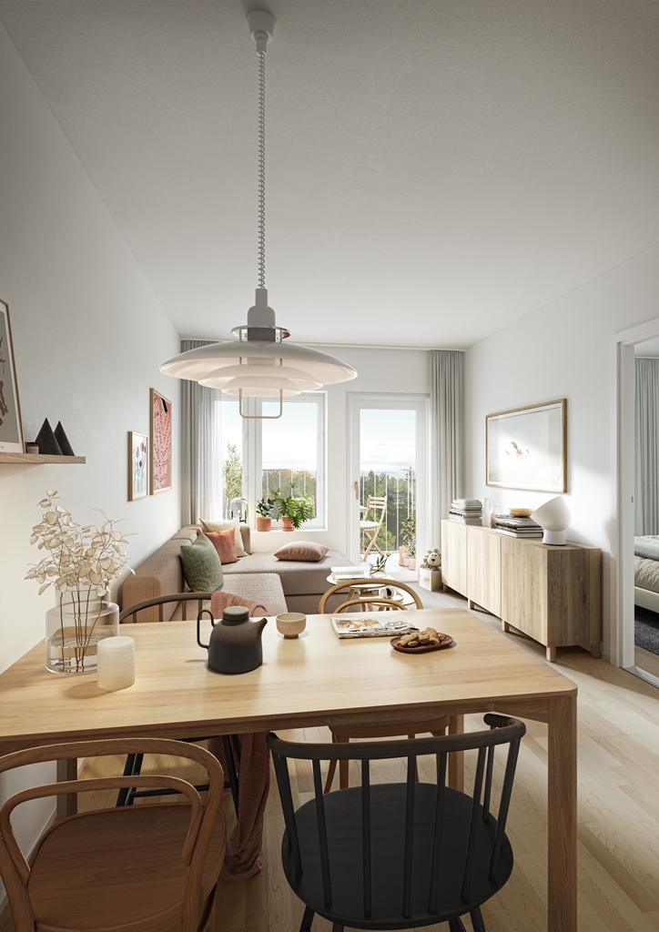 Lägenhet, 2 rooms, 37 sqm, Södertälje
