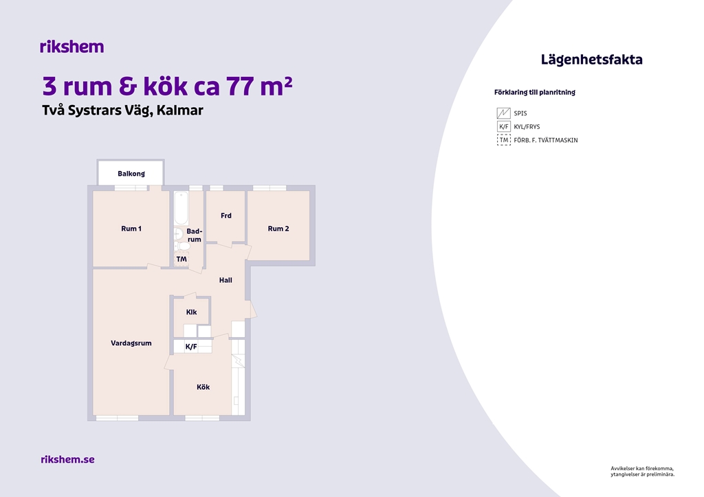 Två Systrars Väg 7 C