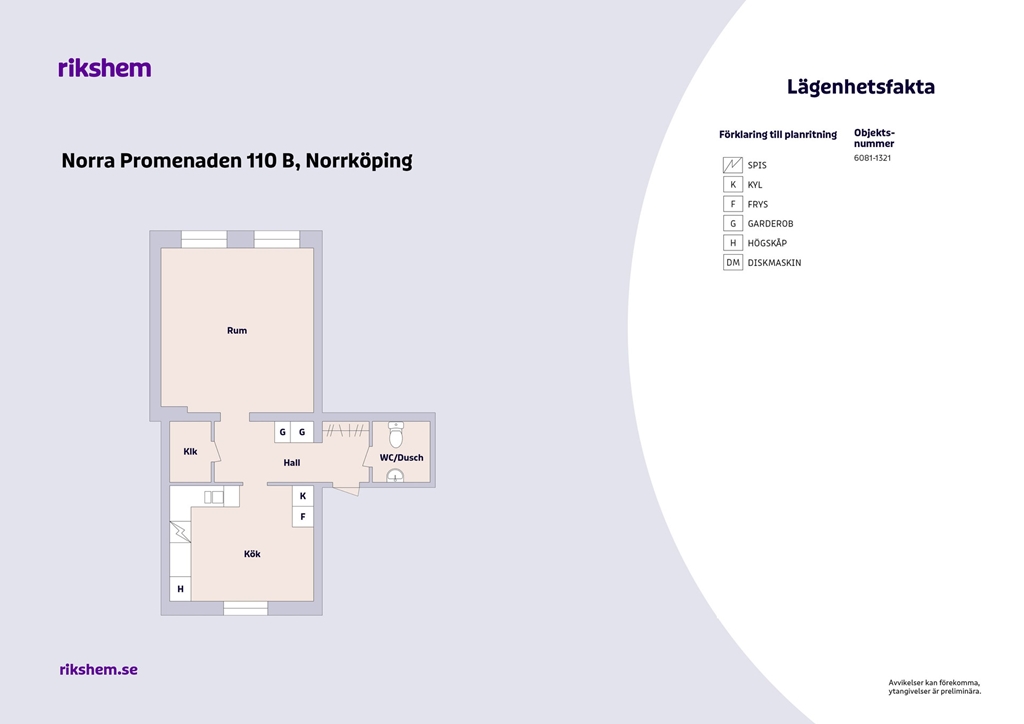 Norra Promenaden 110 B