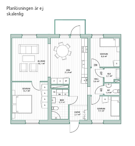 Huldas väg 3 C
