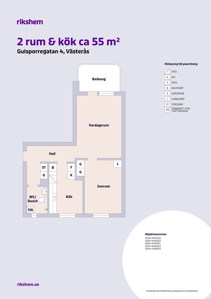 Gulsporregatan 4 B
