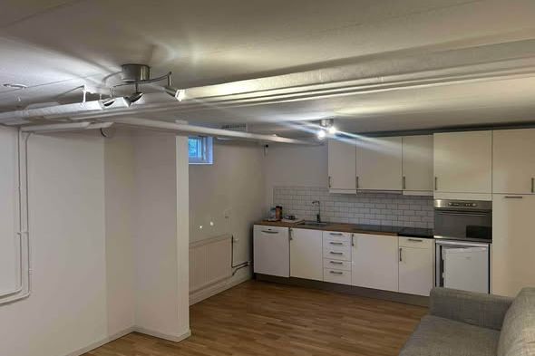 Smart liten studiolägenhet med egen ingång