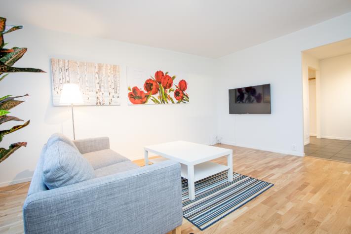 Lägenhet 1.5:a i Stockholm - 45 kvm möblerat