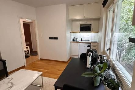 Möblerad etta i Råcksta nära T-bana