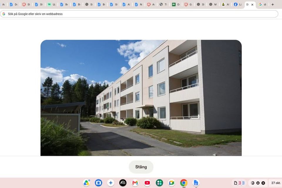 1:a 41 m² i Skellefteå – allt ingår