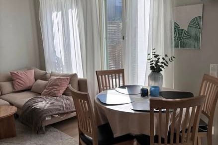 1:a i Vega med uteplats & pendelnära