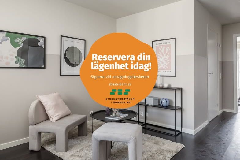 Studentlägenhet i Stockholm nära city