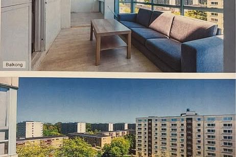 Ljus tvåa med utsikt i Rosengård