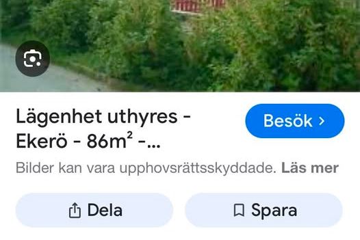 Rymlig 4:a med solig uteplats på Ekerö