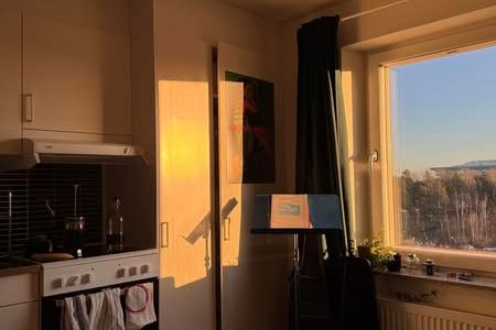 Studentlägenhet med utsikt nära T-C!