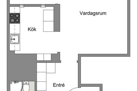 Nyrenoverad 2a på bästa Rörstrandsgatan
