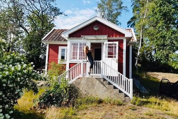 Mysigt minihus med tomt i Häggvik