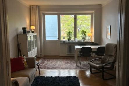 Möblerad 2,5:a i Luthagen med balkong