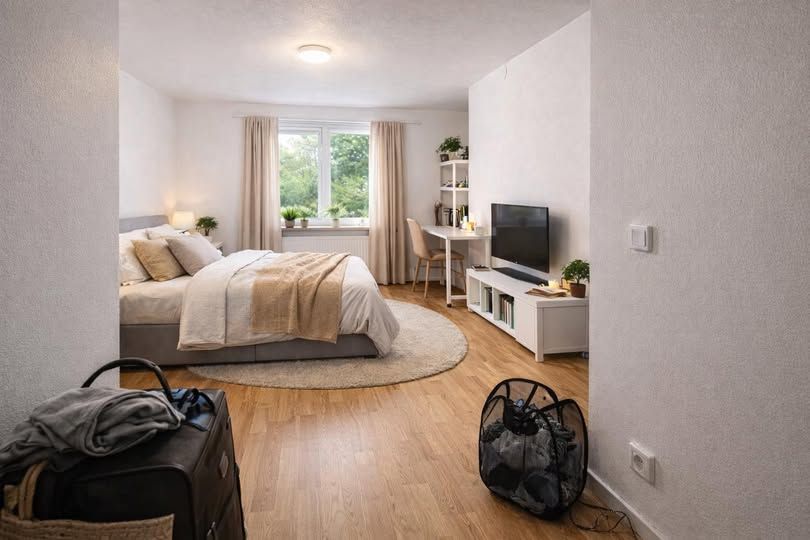 Mysig studio i lugna Riksten – korttid