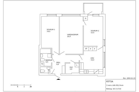 3 rok i Fittja – 8 000 kr/mån