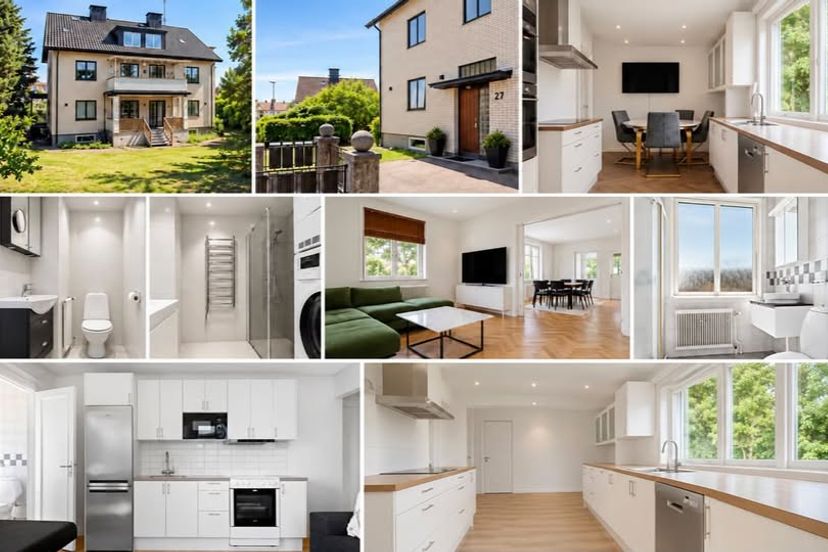 Ljus renoverad 6:a centralt i Halmstad