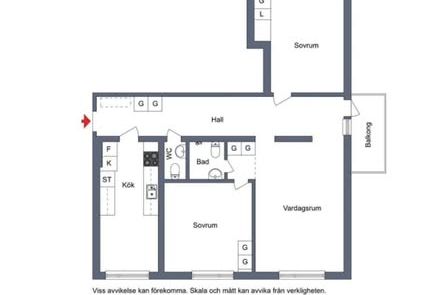 Rum i studentlägenhet nära centrum