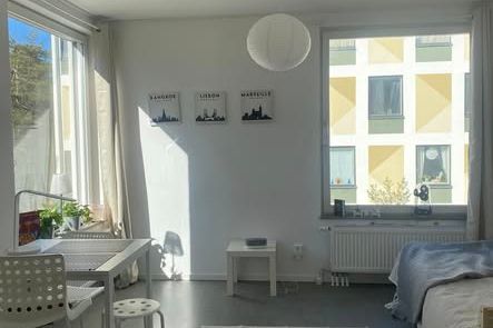 Studentetta i Kärrtorp nära T-bana
