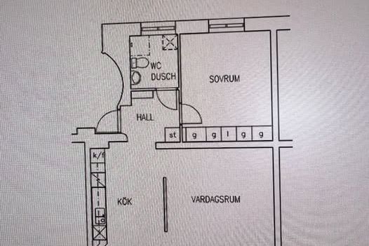 Möblerad 2:a i Johanneberg, 59 kvm