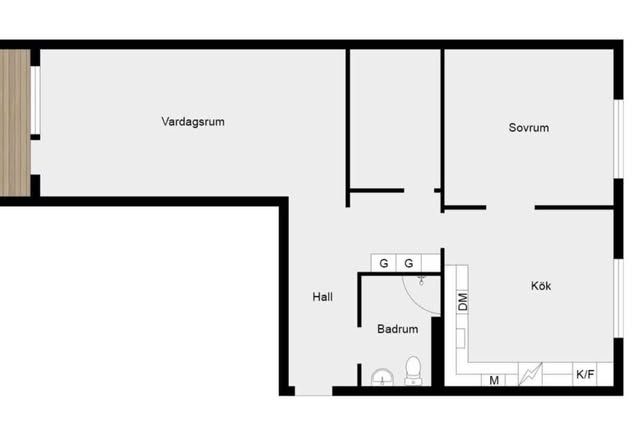 Rum uthyres i Linero – 4200 kr/mån