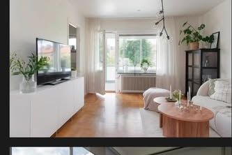 1:a med inglasat uterum i Växjö Norr – 35 m²