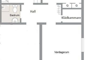 Mysig 2:a i Sallyhill med balkong