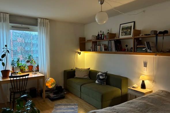 Möblerat studentrum centralt i Göteborg
