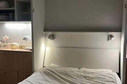 Solna 1:a m balkong nära city