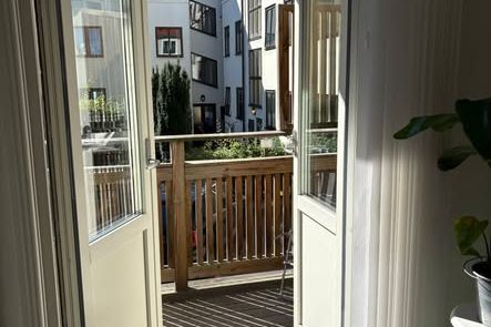 2:a med balkong i söderläge