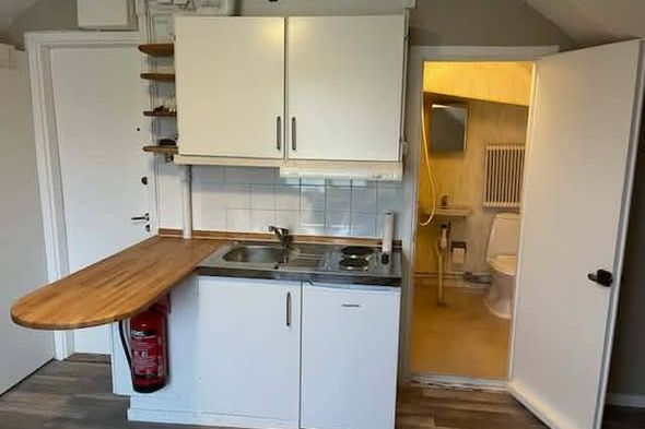 Nyrenoverad vindslägenhet i Örebro