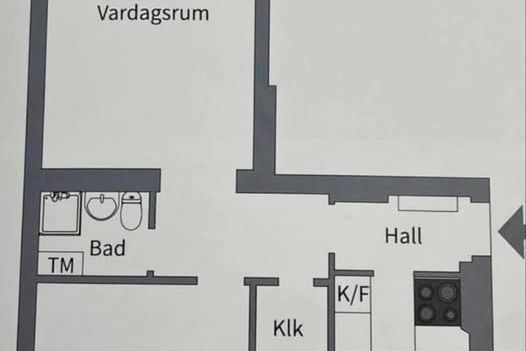 Rum uthyres nära Ekonomikum, Luthagen