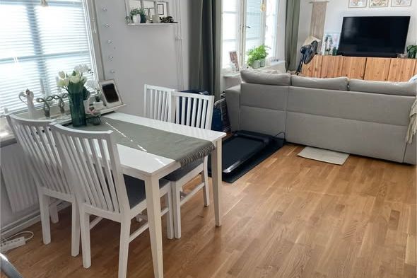 Möblerad 41 kvm centralt i stan