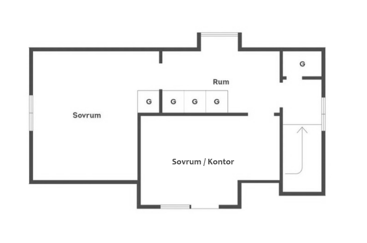 Byarumsvägen 17, Hasslö