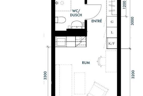 Studentlägenhet 3 min från KAUs campus – Karlstad
