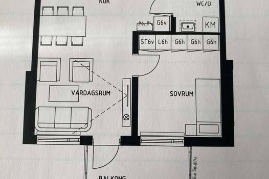 2:a på Mariehem uthyres – nära universitet