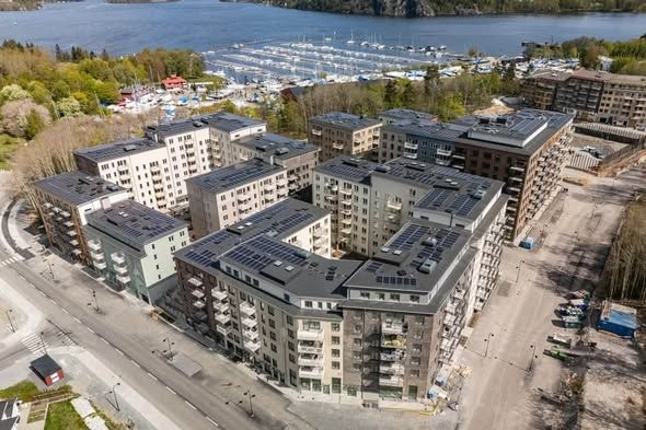Fräsch nyproducerad 2:a i Slagsta Strand