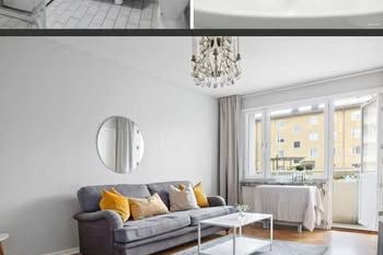 Mysig 1:a i Länsmansgården med balkong
