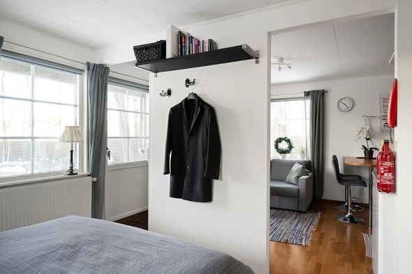 Mysig suterränglägenhet nära city