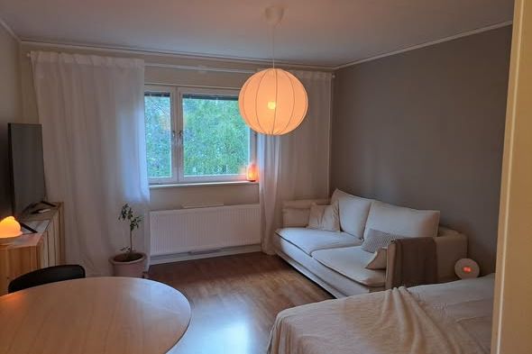 Studentetta nära universitetet, 25 m²