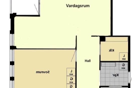 Möblerad 78 kvm nära Möllan uthyres