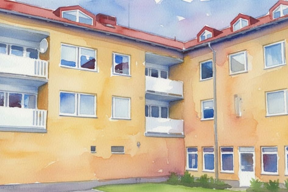 Stor central 5:a i Lidköping, 135 kvm