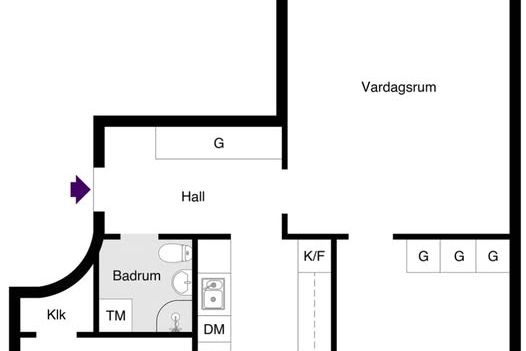 Central 2:a i Östberga 1/9 på Stamgatan