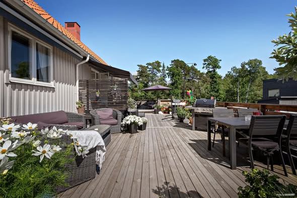 Unik 2a i Barkarby med uteplats