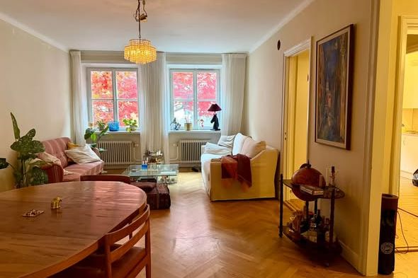 Möblerad lägenhet uthyres i Hornstull