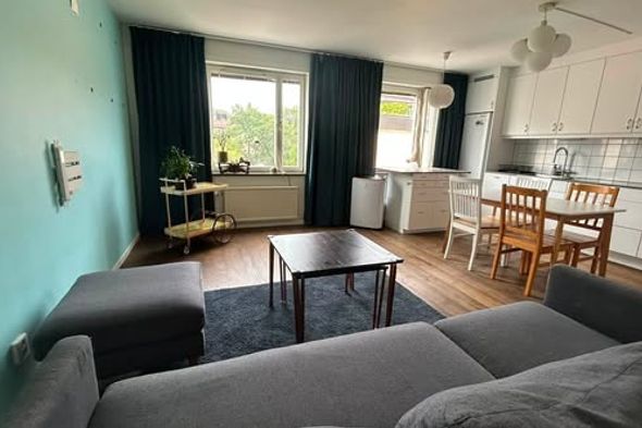 Ljus 2:a på Södermalm i söderläge