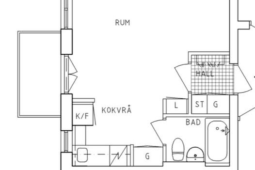 Etta med balkong i Gröndal, Mälaren